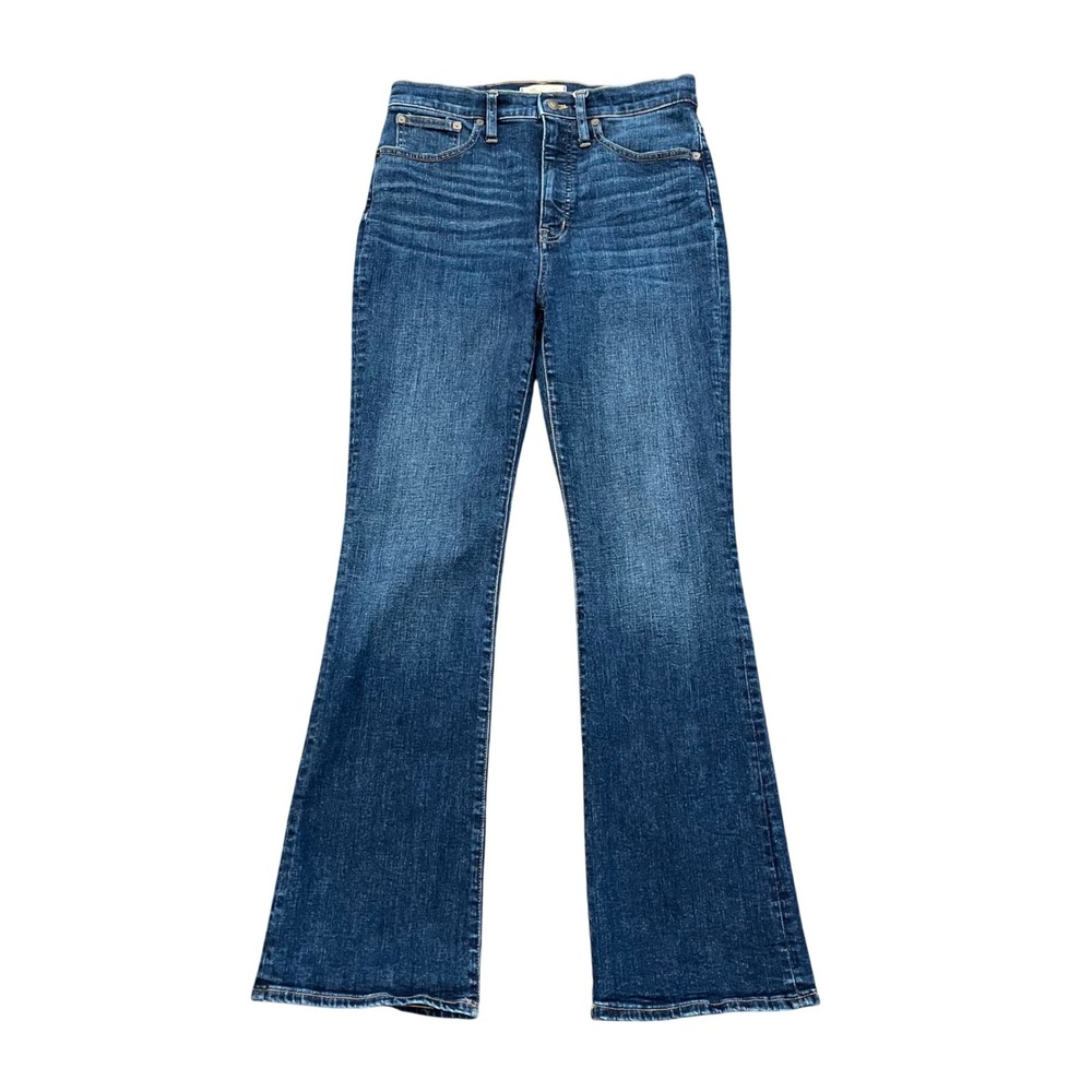Madewell Skinny Flare High Rise Jeans Dark Wash‎ Womens 30x32 Hippie Boho